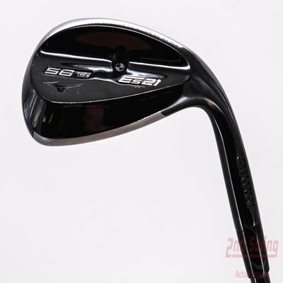 Mizuno ES21 Wedge Lob LW 58° 12 Deg Bounce W Grind FST KBS Hi-Rev 2.0 115 Black Steel Wedge Flex Right Handed 35.25in