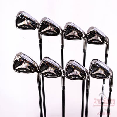 TaylorMade 2009 Burner Iron Set 4-PW AW TM Reax Superfast 65 Graphite Regular Right Handed 38.5in