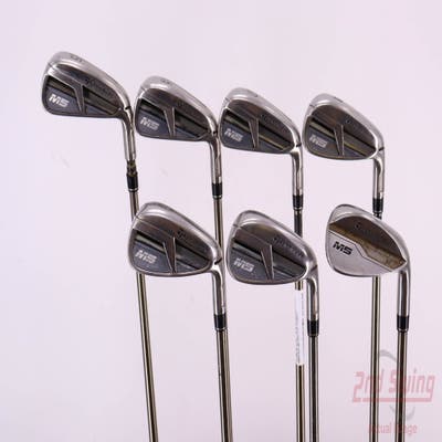 TaylorMade M5 Iron Set 5-PW GW UST Mamiya Recoil ES 460 Graphite Senior Right Handed 39.0in