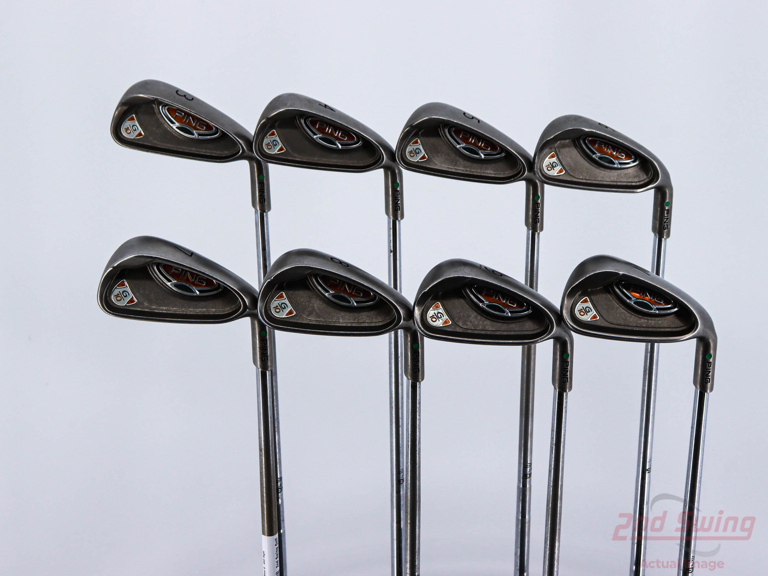 Ping G10 Irons 7 - PW + factory UW