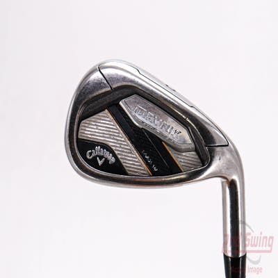 Callaway Mavrik Max Womens Single Iron Pitching Wedge PW UST Mamiya Helium Black 4 Graphite Ladies Right Handed 35.5in