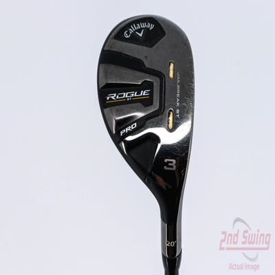 Callaway Rogue ST Pro Hybrid 3 Hybrid 20° KBS Tour Hybrid Prototype 75 Graphite Stiff Right Handed 40.0in