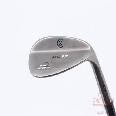Cleveland CG12 Black Pearl Wedge Gap GW 52° 10 Deg Bounce Cleveland Traction Wedge Steel Wedge Flex Right Handed 35.75in