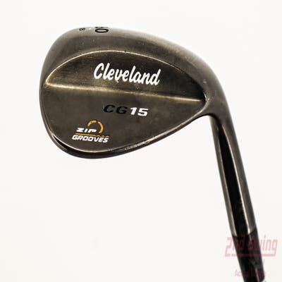 Cleveland CG15 Black Pearl Wedge Lob LW 60° 8 Deg Bounce Cleveland Action Ultralite W Steel Wedge Flex Right Handed 35.0in