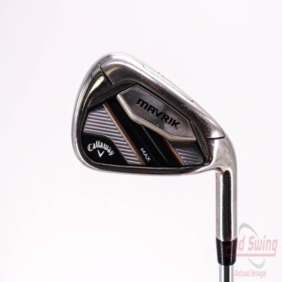 Callaway Mavrik Max Single Iron 6 Iron FST KBS Max 80 Steel Stiff Right Handed 37.5in