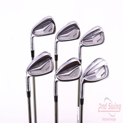 Ping i210 Iron Set 5-PW UST Mamiya Recoil 80 F3 Graphite Regular Left Handed Black Dot 38.5in