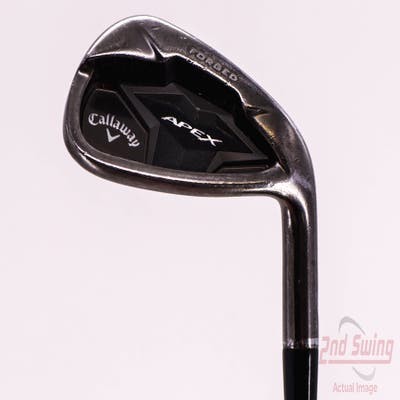 Callaway Apex Smoke 19 Single Iron 9 Iron True Temper Elevate 95 Black Steel Regular Right Handed 36.25in