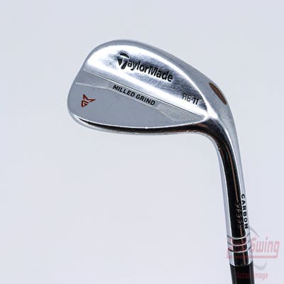 TaylorMade Milled Grind Satin Chrome Wedge Lob LW 60° 11 Deg Bounce FST KBS 610 Steel Wedge Flex Right Handed 35.0in