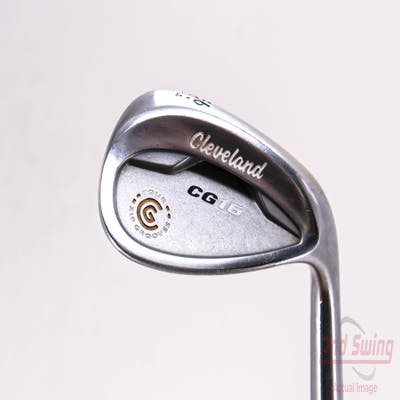 Cleveland CG16 Chrome Zip Groove Wedge Sand SW 56° 14 Deg Bounce Cleveland Traction Wedge Steel Wedge Flex Right Handed 35.75in