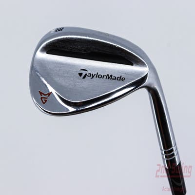 TaylorMade Milled Grind 2 Chrome Wedge Lob LW 58° 11 Deg Bounce SB True Temper Dynamic Gold S200 Steel Stiff Right Handed 34.5in