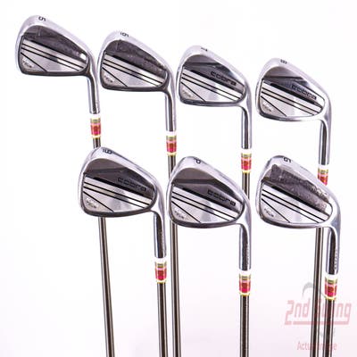 Cobra 2023 KING Tour Iron Set 5-PW AW Aerotech SteelFiber i110cw Steel X-Stiff Right Handed 37.75in