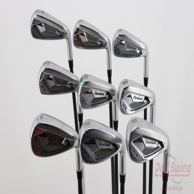 Cleveland ZipCore XL Iron Set 4-PW GW SW UST Mamiya Helium Nanocore 60 Graphite Senior Right Handed 39.75in