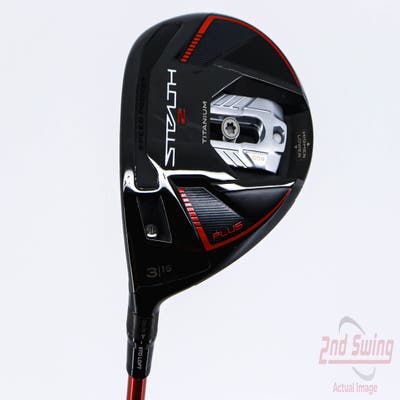 TaylorMade Stealth 2 Plus Fairway Wood 3 Wood 3W 15° Fujikura Ventus TR Red VC 7 Graphite Stiff Left Handed 43.5in