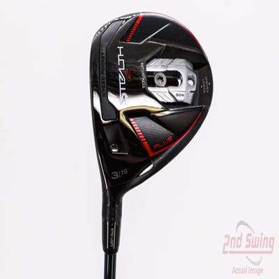 TaylorMade Stealth 2 Plus Fairway Wood 3 Wood 3W 15° Fujikura Ventus Blue VC 6 Graphite X-Stiff Left Handed 44.25in