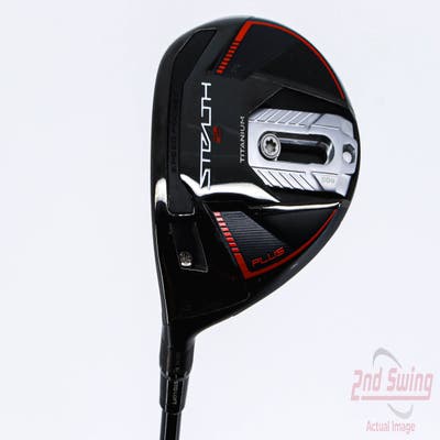 TaylorMade Stealth 2 Plus Fairway Wood 3 Wood 3W 15° PX HZRDUS Smoke Black RDX 70 Graphite Stiff Left Handed 43.5in