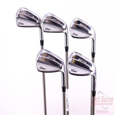 Titleist 2021 T100S Iron Set 6-PW Aerotech SteelFiber i80 Graphite Regular Right Handed 37.75in