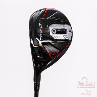 TaylorMade Stealth 2 Plus Fairway Wood 3 Wood 3W 15° Graphite Design Tour AD MJ-6 Graphite Stiff Left Handed 42.5in