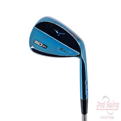 Mizuno T20 Blue Ion Wedge Gap GW 50° 7 Deg Bounce Aerotech SteelFiber i95 Graphite Regular Right Handed 35.25in