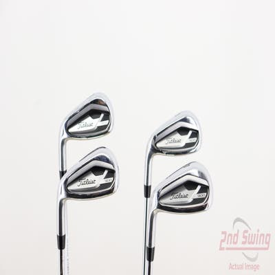 Titleist 2021 T300 Iron Set 8-PW GW True Temper AMT Red R300 Steel Regular Left Handed 36.5in