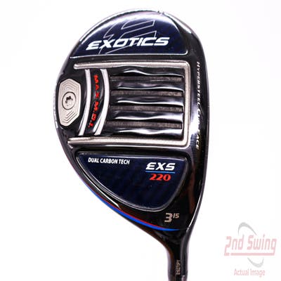 Tour Edge Exotics EXS 220 Fairway Wood 3 Wood 3W 15° Fujikura AIR Speeder 40 Graphite Regular Right Handed 43.25in