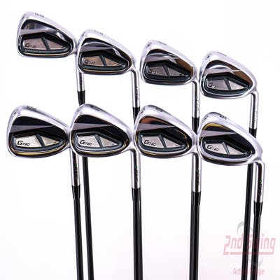 Ping G730 Iron Set 6-PW AW GW SW ALTA CB Black Graphite Senior Right Handed Green Dot 39.5in