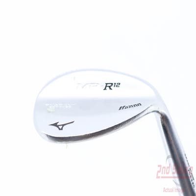 Mizuno MP-R 12 White Satin Chrome Wedge Lob LW 58° 10 Deg Bounce Dynamic Gold Spinner Steel Wedge Flex Right Handed 35.5in