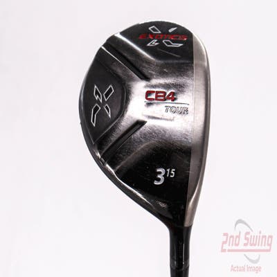 Tour Edge Exotics CB4 Tour Fairway Wood 3 Wood 3W 15° Fujikura Fuel 60 Graphite Stiff Right Handed 43.0in