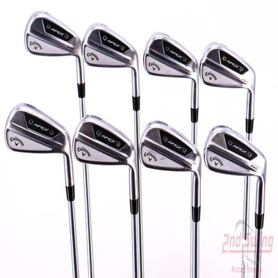 Callaway Apex Pro 24 Iron Set 4-PW AW Project X LS 6.0 Steel Stiff Right Handed 38.25in