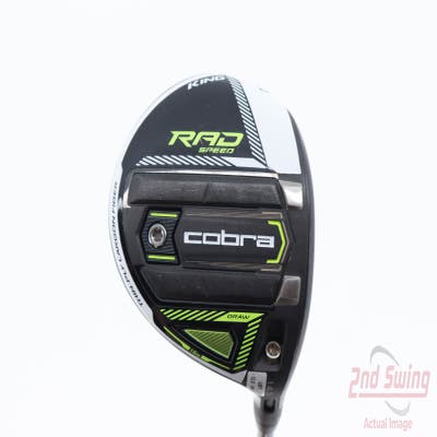 Cobra RAD Speed Draw Fairway Wood 3 Wood 3W 14.5° PX EvenFlow Riptide CB 50 Graphite Regular Right Handed 43.25in