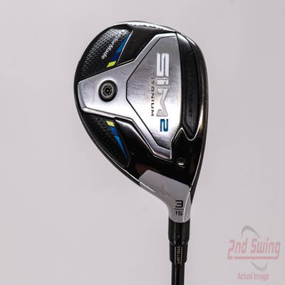 TaylorMade SIM2 Titanium Fairway Wood 3 Wood 3W 15° Graphite Design Tour AD IZ-7 Graphite Stiff Right Handed 43.0in