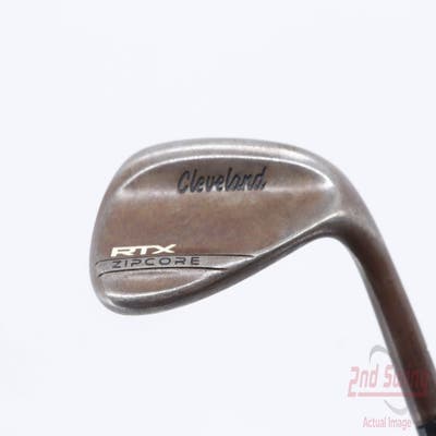 Cleveland RTX ZipCore Black Satin Wedge Gap GW 50° 10 Deg Bounce Mid Dynamic Gold Spinner TI Steel Wedge Flex Right Handed 35.5in