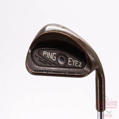 Ping Eye 2 Beryllium Copper Wedge Sand SW Stock Steel Shaft Steel Wedge Flex Right Handed Black Dot 35.5in