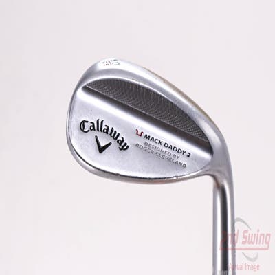 Callaway Mack Daddy 2 Chrome Wedge Lob LW 60° 10 Deg Bounce S Grind True Temper Dynamic Gold Steel Wedge Flex Right Handed 35.0in