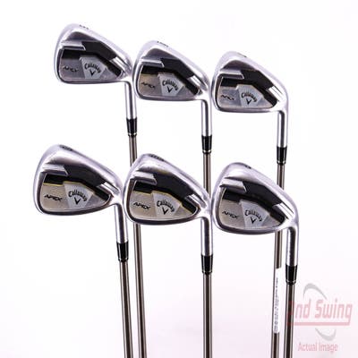 Callaway Apex Iron Set 5-PW Aerotech SteelFiber i95 Graphite Regular Right Handed 37.0in