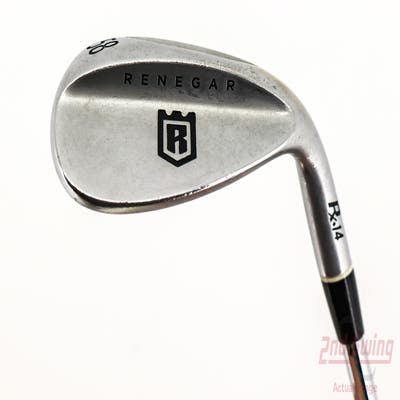 Renegar Rx14 Chrome Wedge Lob LW 58° FST KBS Wedge Steel Wedge Flex Right Handed 35.0in