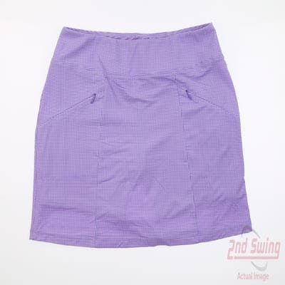 New Womens IBKUL Skort Medium M Purple MSRP $85