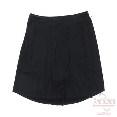 New Womens G-Fore Skort X-Large XL Black MSRP $125