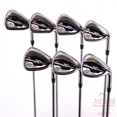 Callaway XR OS Iron Set 5-PW AW True Temper Speed Step 80 Steel Stiff Right Handed 37.5in