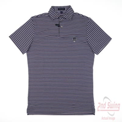 New W/ Logo Mens Peter Millar Polo Small S Multi MSRP $120