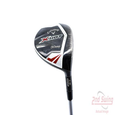 Callaway X Hot 3 Deep Fairway Wood 3 Wood 3W 14.5° Project X PXv Graphite X-Stiff Right Handed 43.5in