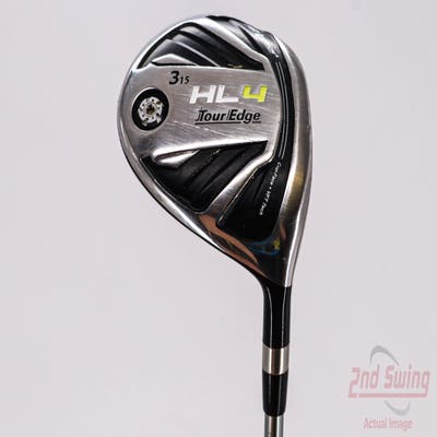 Tour Edge Hot Launch 4 Fairway Wood 3 Wood 3W 15° UST Mamiya HL4 Graphite Stiff Right Handed 43.5in