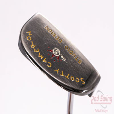 Titleist Scotty Cameron Studio Design 5 Putter Steel Right Handed 34.0in