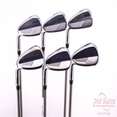 Ping i525 Iron Set 6-PW AW Aerotech SteelFiber i70cw Graphite Regular Left Handed Red dot 38.0in