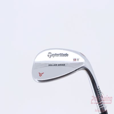 TaylorMade Milled Grind Satin Chrome Wedge Sand SW 54° 11 Deg Bounce True Temper Dynamic Gold Steel Wedge Flex Right Handed 35.5in