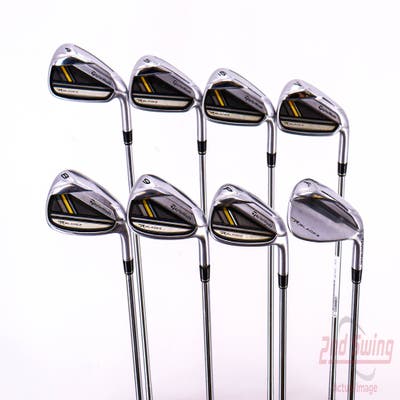 TaylorMade Rocketbladez Iron Set 4-PW AW TM RocketFuel 85 Steel Steel Regular Right Handed 38.75in