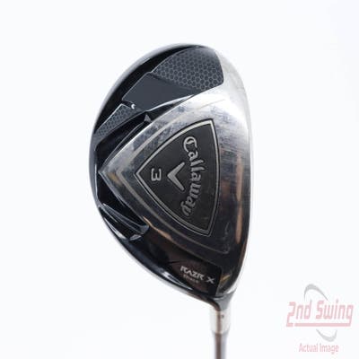 Callaway Razr X Black Fairway Wood 3 Wood 3W 15° ProLaunch AXIS Red Graphite Stiff Right Handed 43.0in