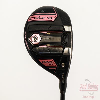 Cobra KING SpeedZone Womens Fairway Wood 3 Wood 3W 18.5° UST Mamiya Helium Black 4 Graphite Ladies Right Handed 43.0in