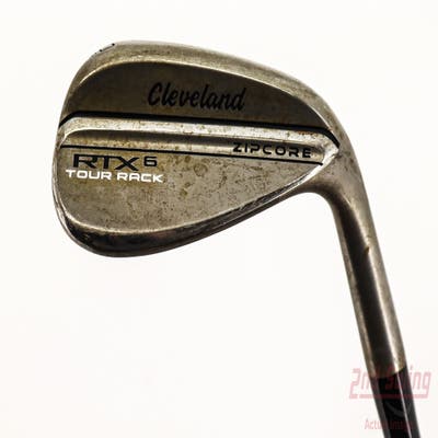 Cleveland RTX 6 ZipCore Tour Rack Raw Wedge Gap GW 50° 10 Deg Bounce FST KBS Tour-V 110 Steel Stiff Right Handed 35.5in