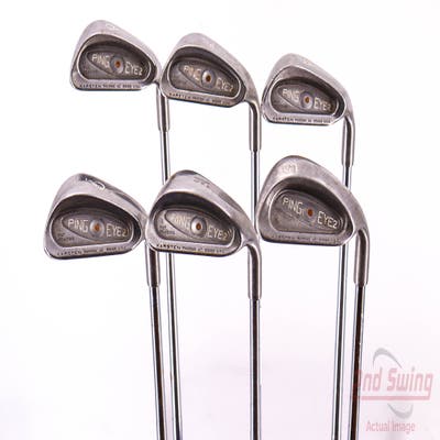 Ping Eye 2 Iron Set 6-PW SW Stock Steel Shaft Steel Stiff Right Handed Brown Dot 36.5in