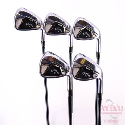 Callaway Apex DCB 21 Iron Set 6-PW UST Mamiya Recoil 65 Dart Graphite Regular Right Handed 37.0in